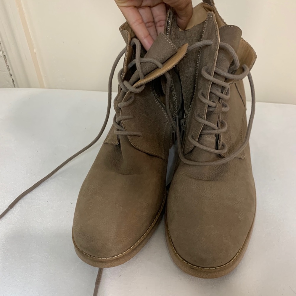 Lucky Brand Lace Up Boots